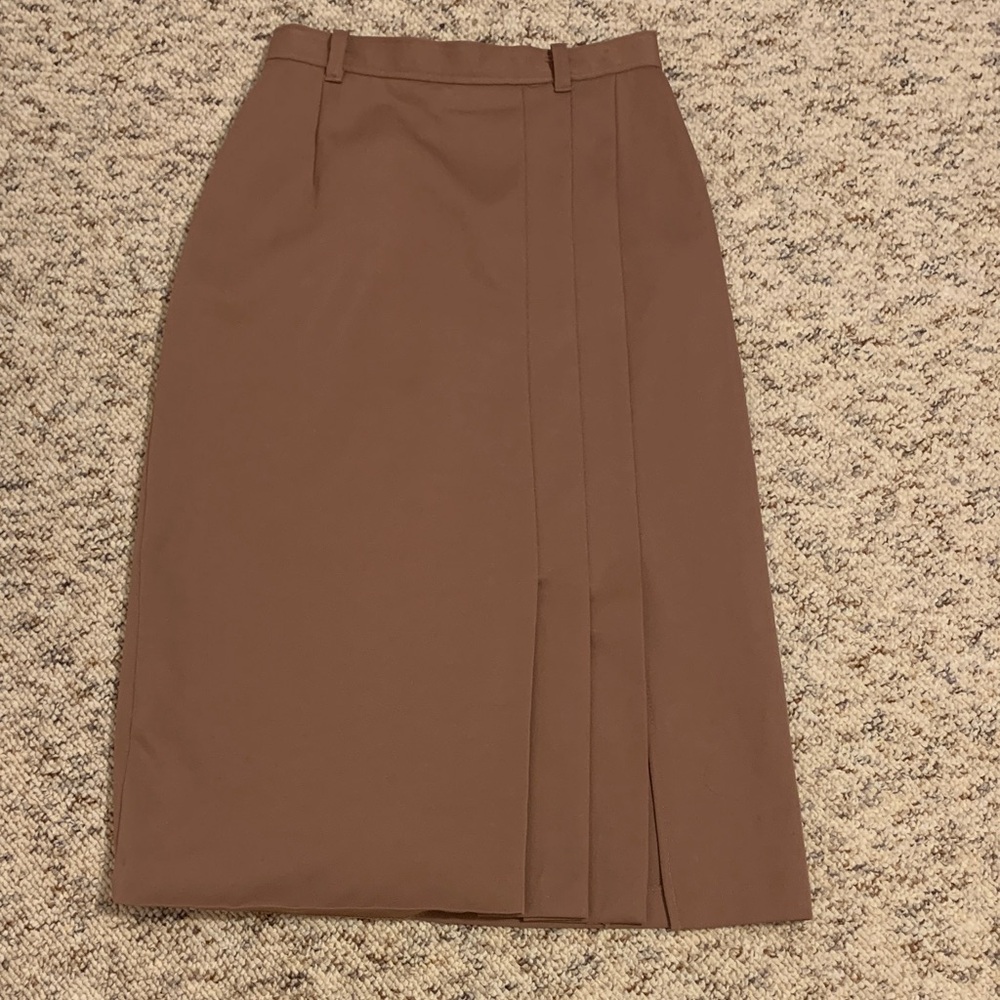 Chic Brown Pencil Skirt for Women